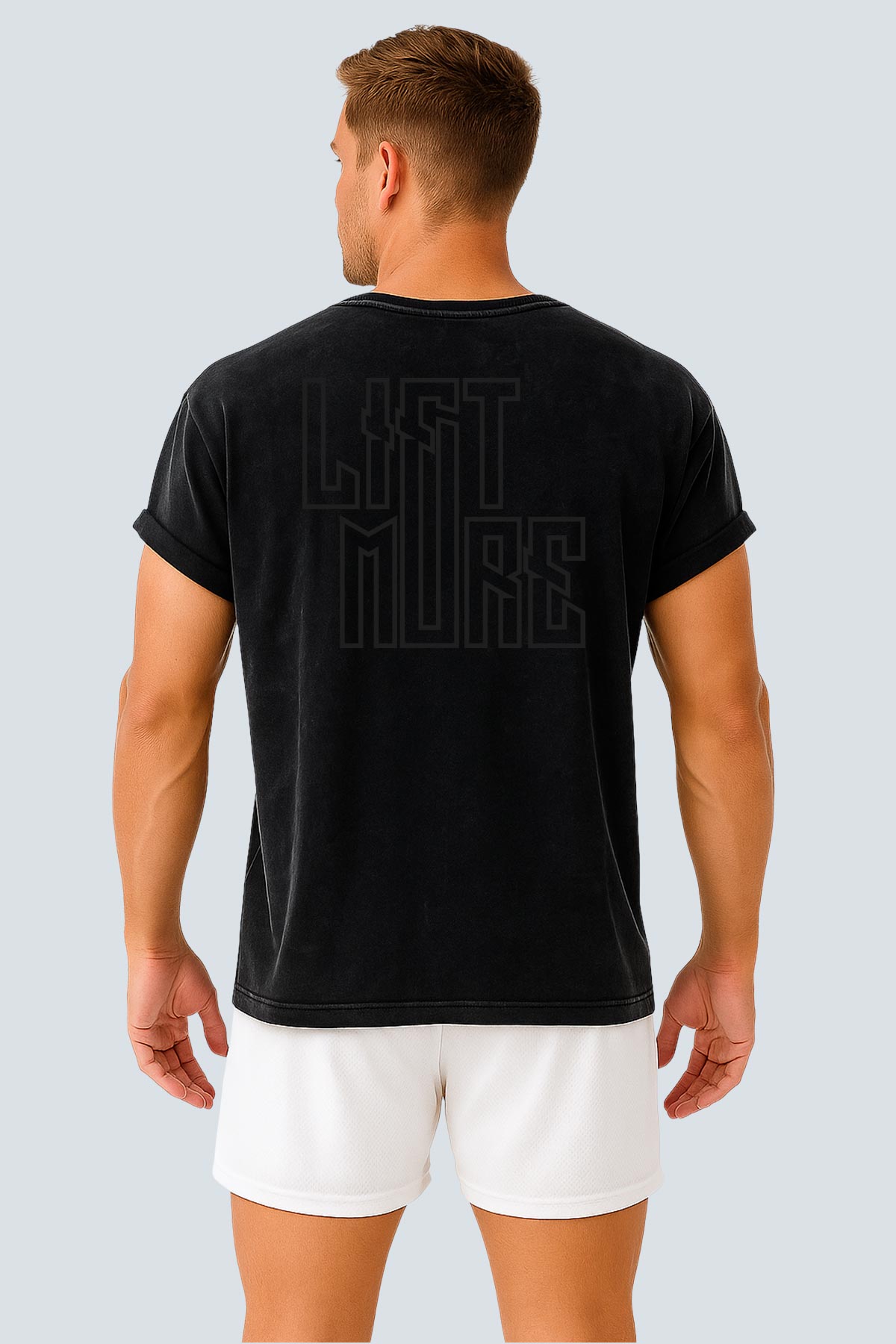 Grit after dark Acid Wash Tee