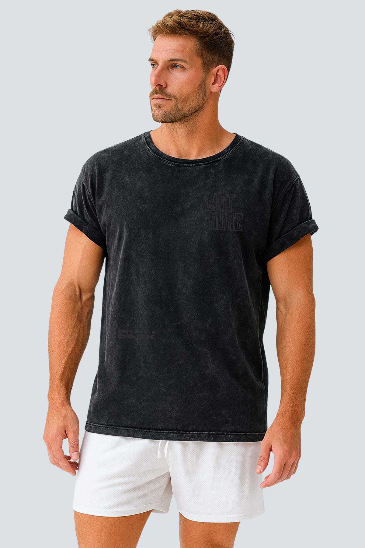 Grit after dark Acid Wash Tee