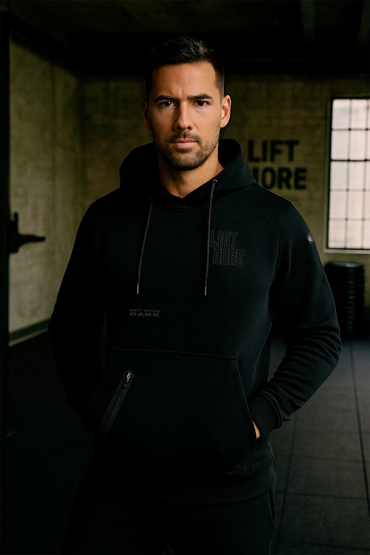 Grit after dark Premium Hoodie