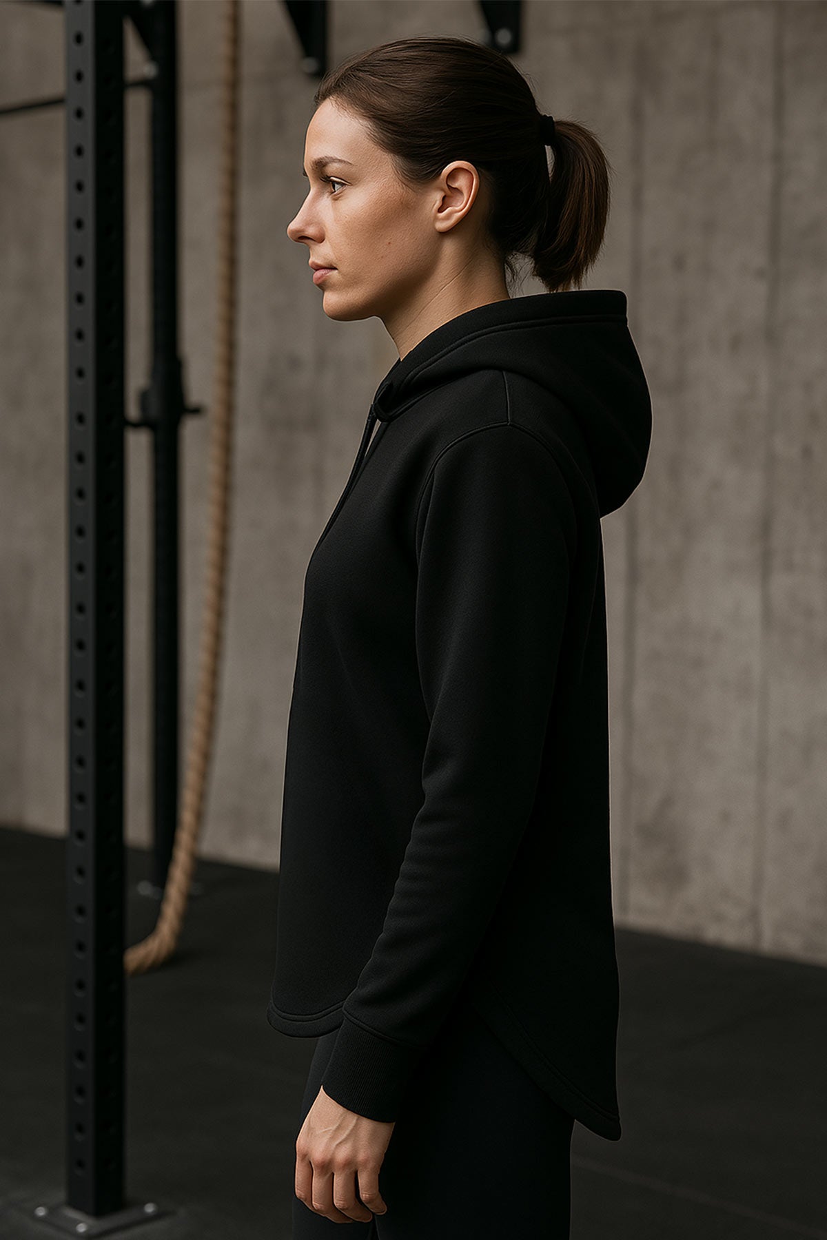 Dumbbells Lady Hoodie
