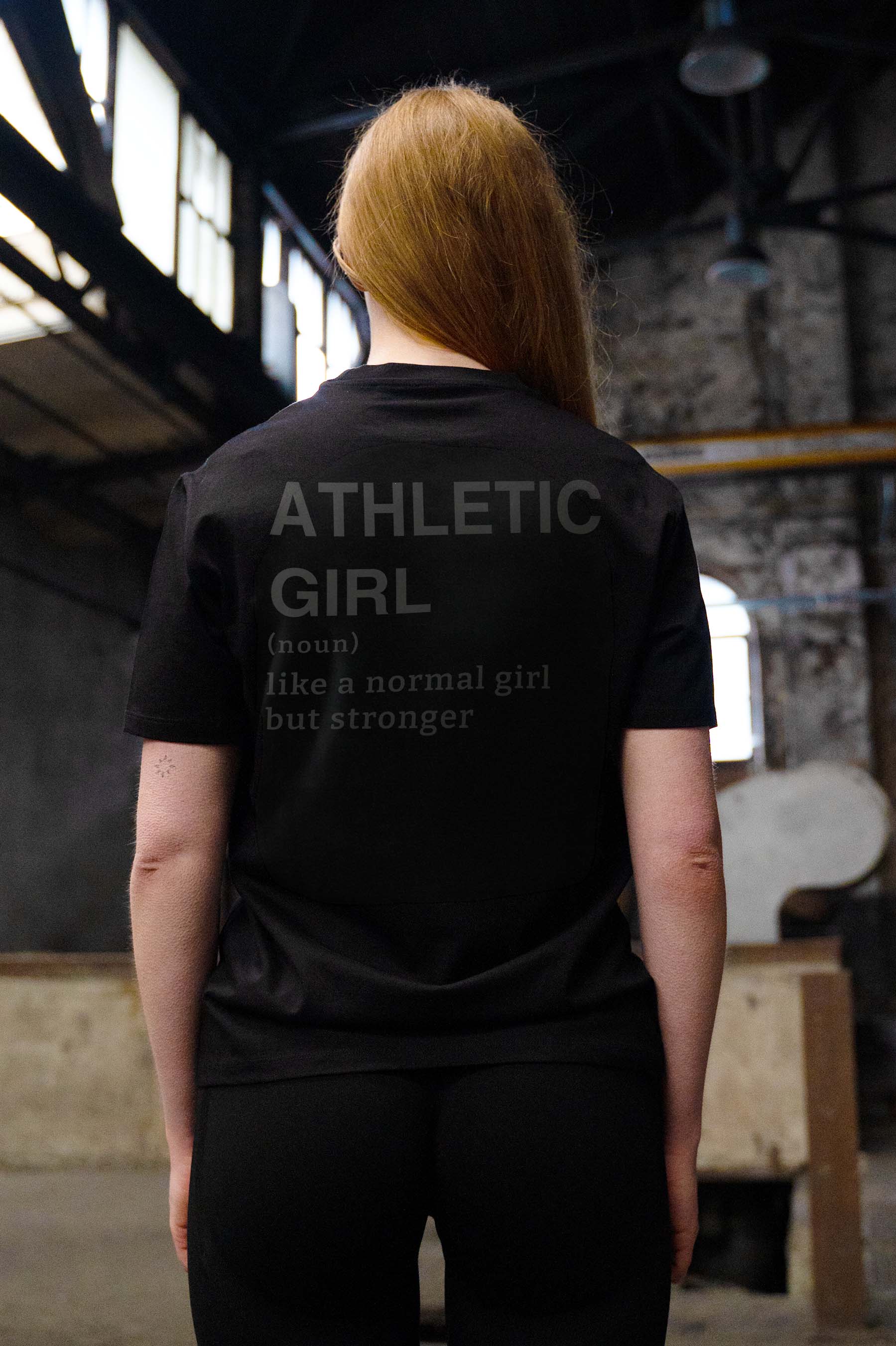 Athletic girl Tee