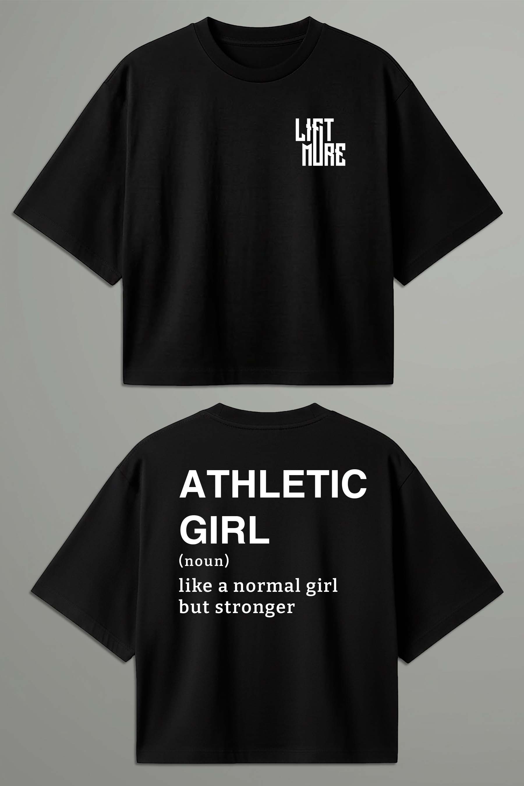 Athletic girl Crop Top