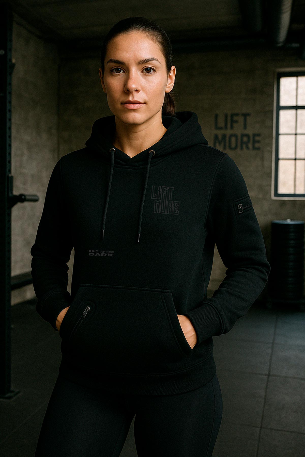 Grit after dark Premium Hoodie